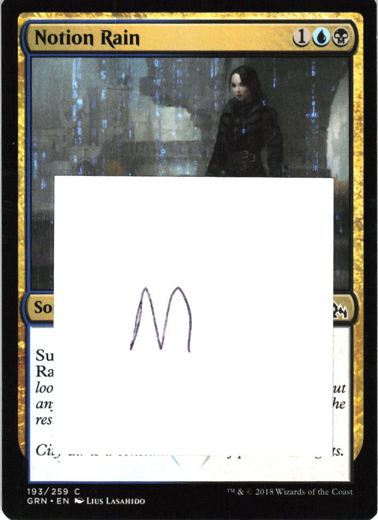 Notion Rain #193 DMG