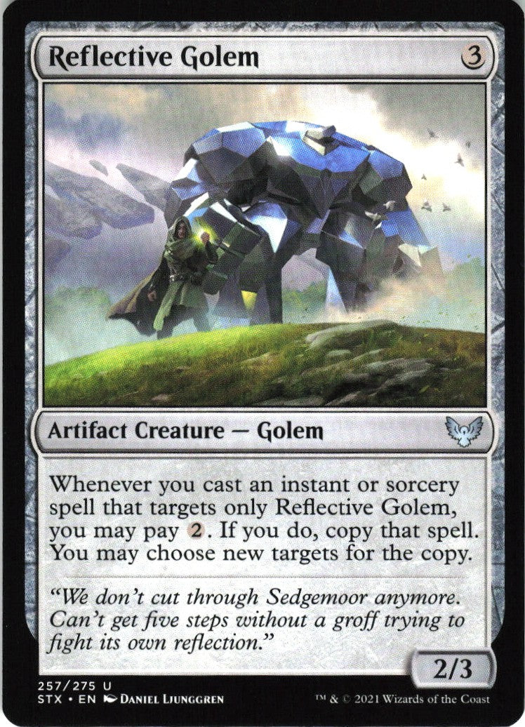 Reflective Golem #257 NM