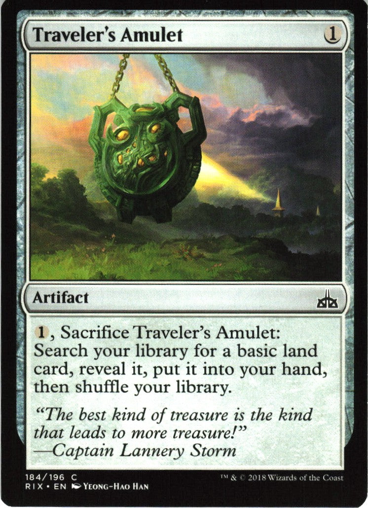 Traveler's Amulet #184 NM