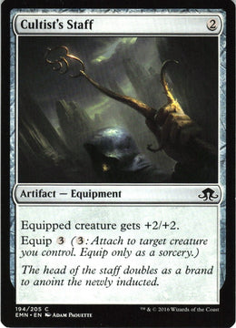 Cultist's Staff #194 NM