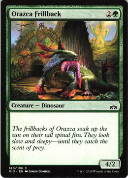 Orazca Frillback #140 NM