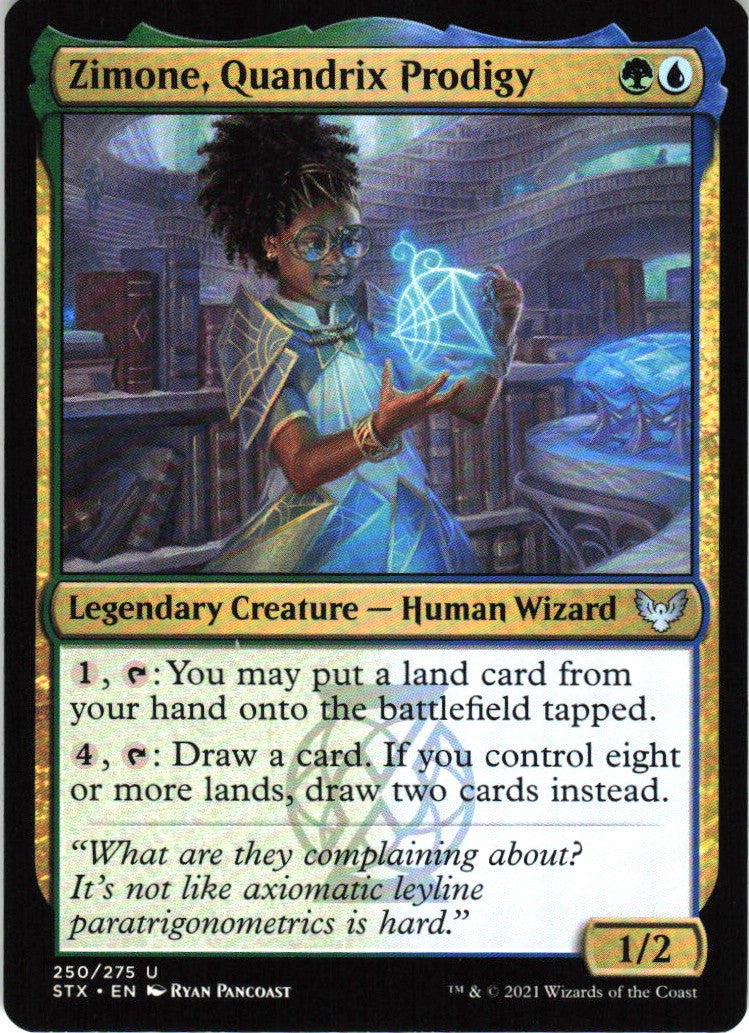 Zimone, Quandrix Prodigy #250 NM