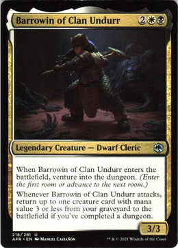Barrowin of Clan Undurr #218 NM