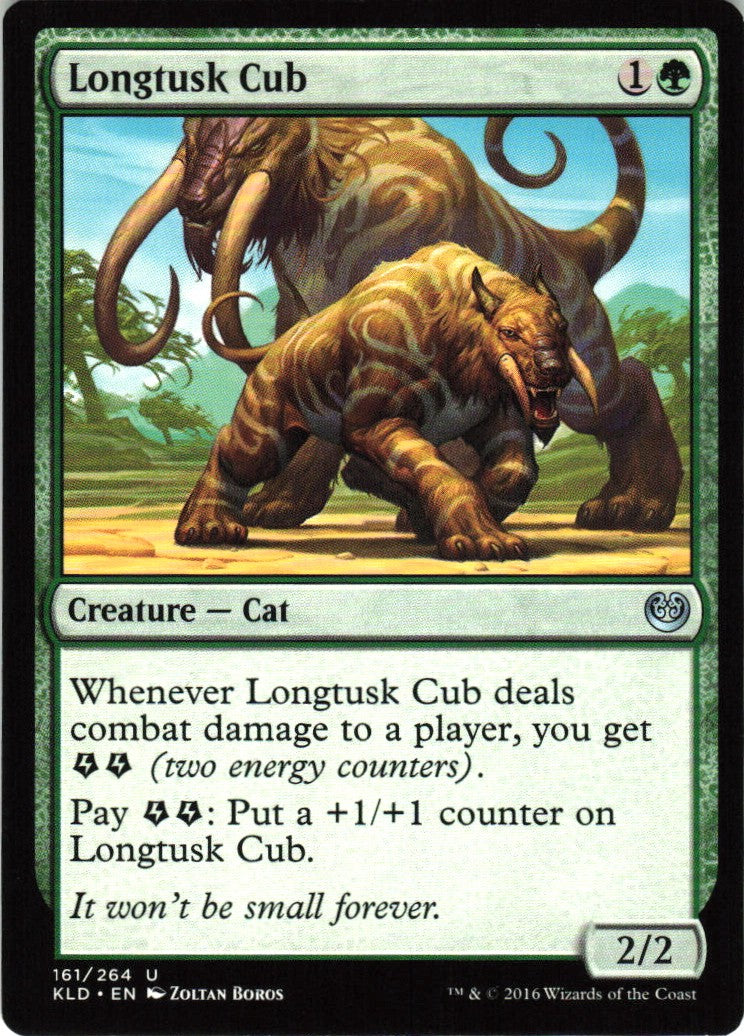 Longtusk Cub #161 NM