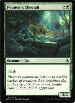 Pouncing Cheetah #179 NM