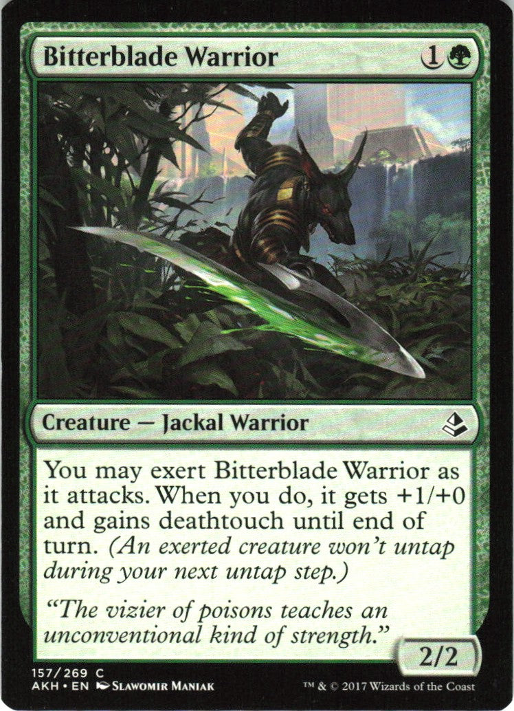 Bitterblade Warrior #157 NM