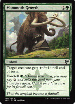 Mammoth Growth #183 NM