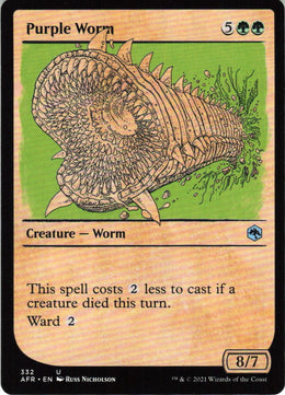 Purple Worm #332 NM