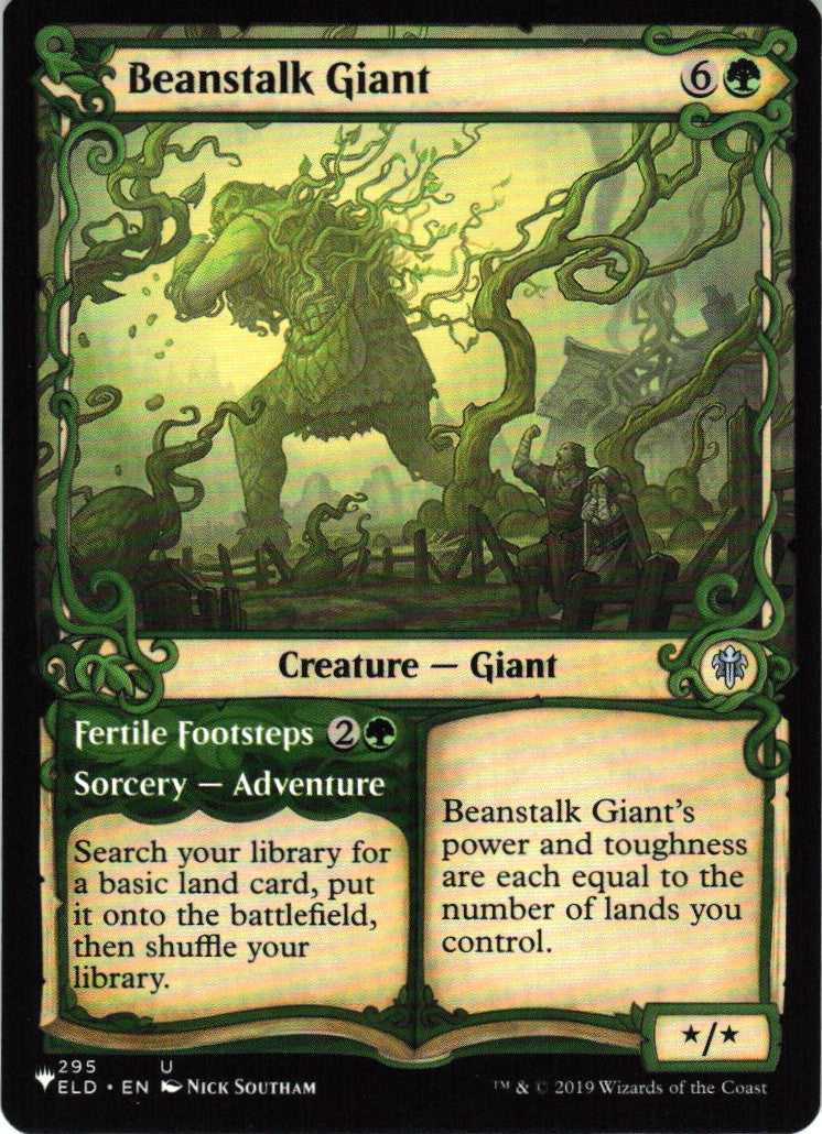 Beanstalk Giant // Fertile Footsteps #295 NM