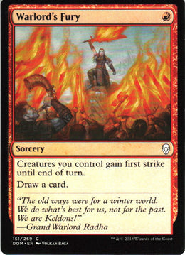 Warlord's Fury #151 NM