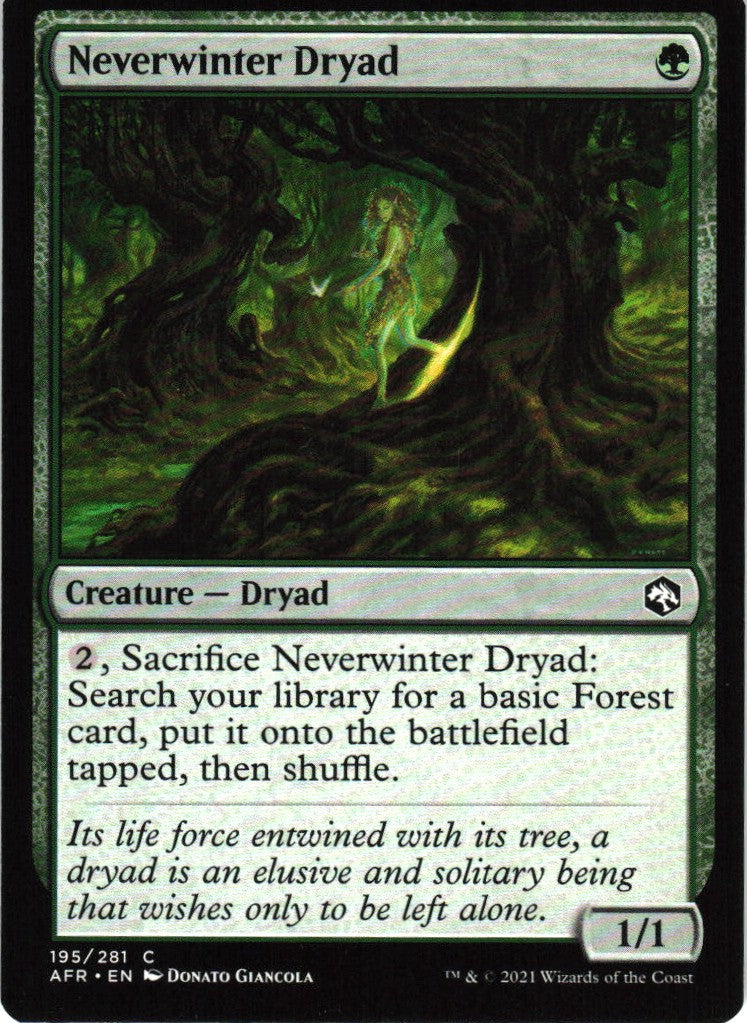 Neverwinter Dryad #195 LP