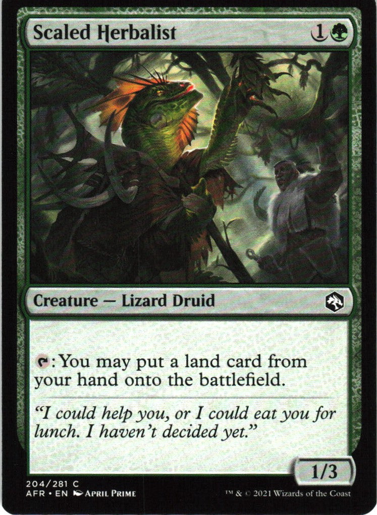 Scaled Herbalist #204 NM