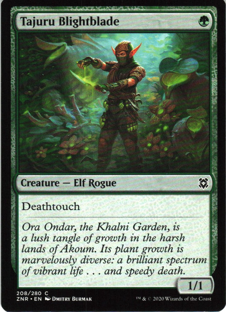 Tajuru Blightblade #208 NM