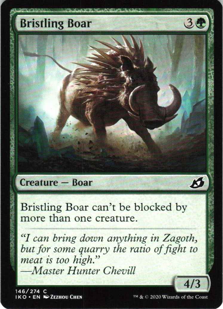 Bristling Boar #146 NM