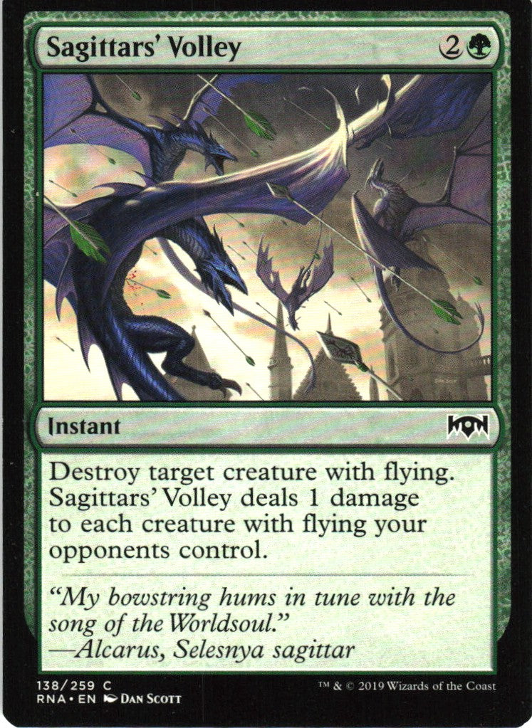 Sagittars' Volley #138 NM