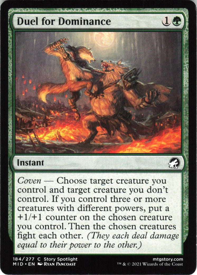 Duel for Dominance #184 NM