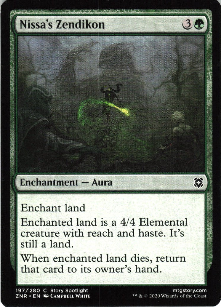 Nissa's Zendikon #197 NM