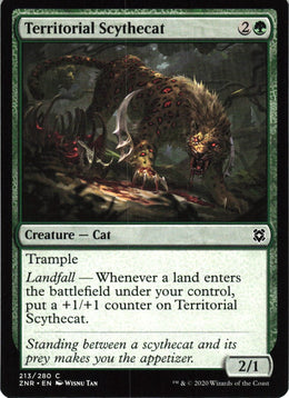 Territorial Scythecat #213 NM