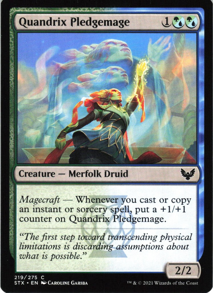 Quandrix Pledgemage #219 NM