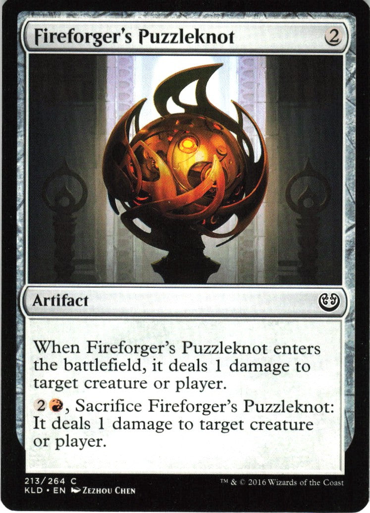 Fireforger's Puzzleknot #213 NM