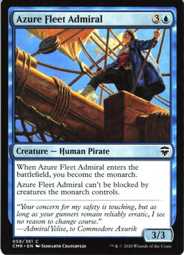 Azure Fleet Admiral #58 NM