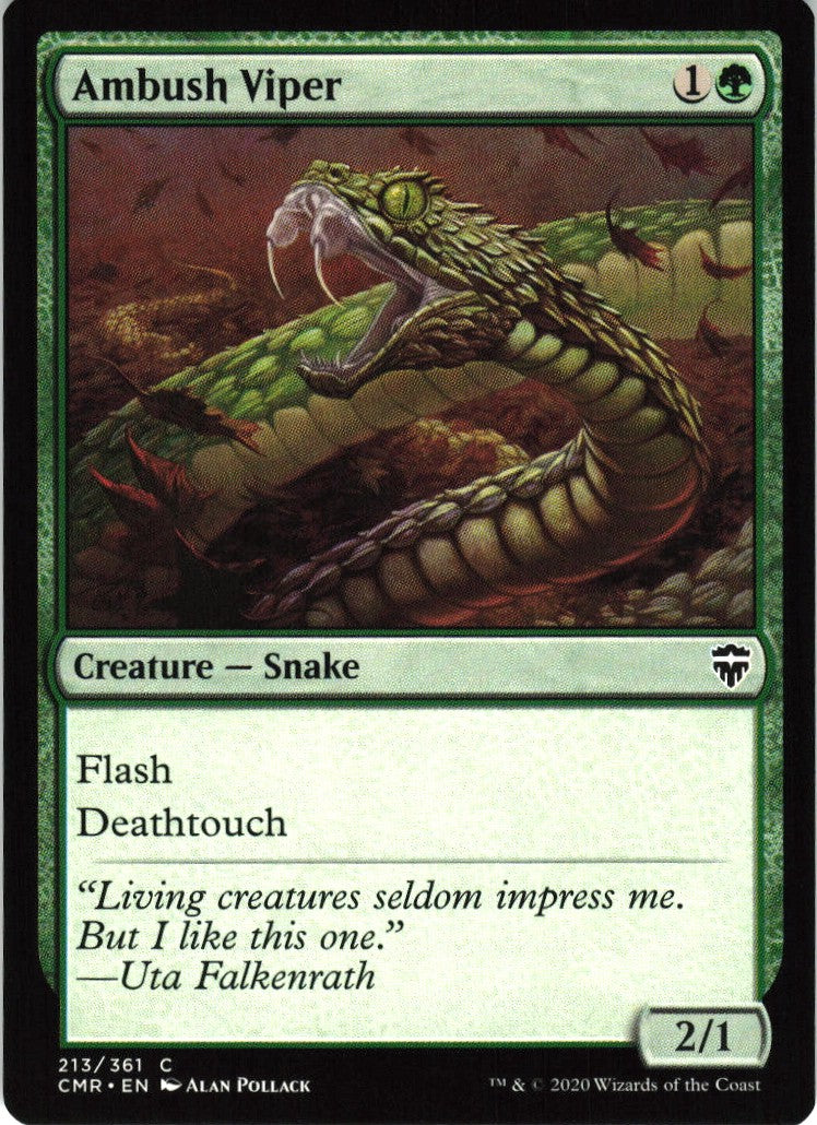 Ambush Viper #213 NM