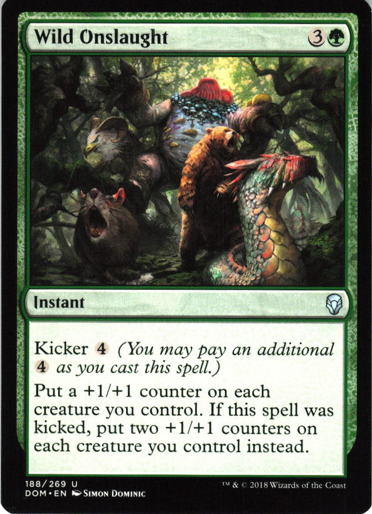Wild Onslaught #188 NM