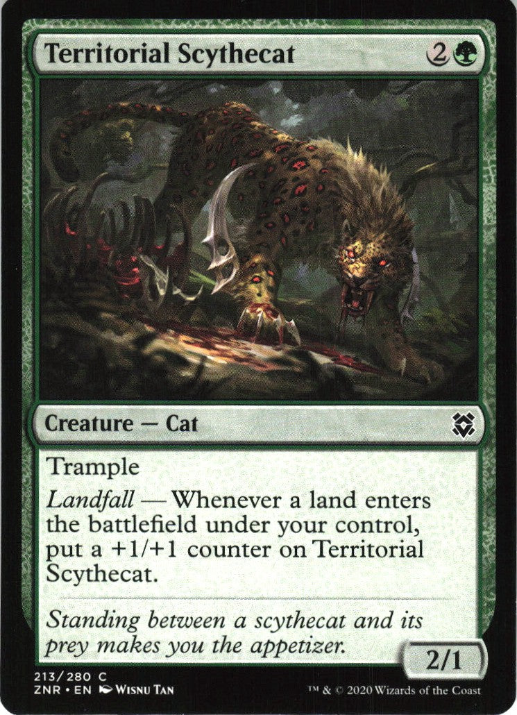 Territorial Scythecat #213 NM