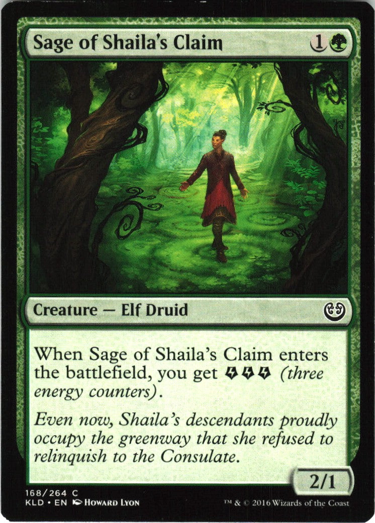 Sage of Shaila's Claim #168 NM