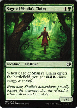 Sage of Shaila's Claim #168 NM
