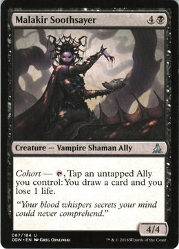 Malakir Soothsayer #87 NM