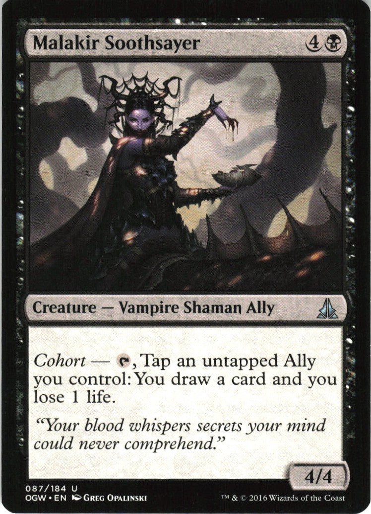 Malakir Soothsayer #87 NM