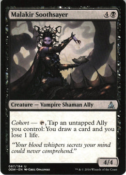 Malakir Soothsayer #87 NM