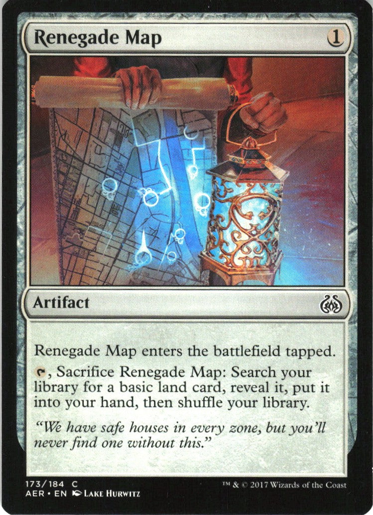 Renegade Map #173 NM