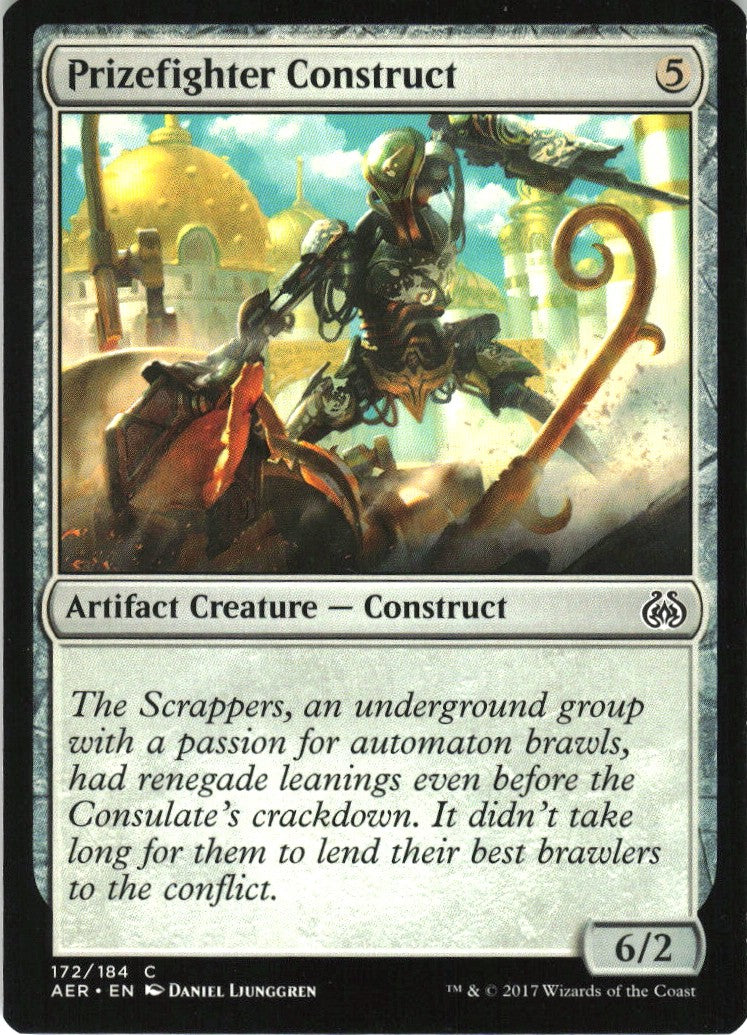Prizefighter Construct #172 NM