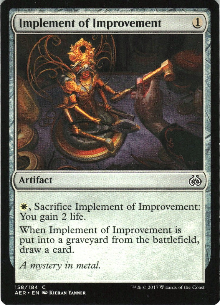 Implement of Improvement #158 NM