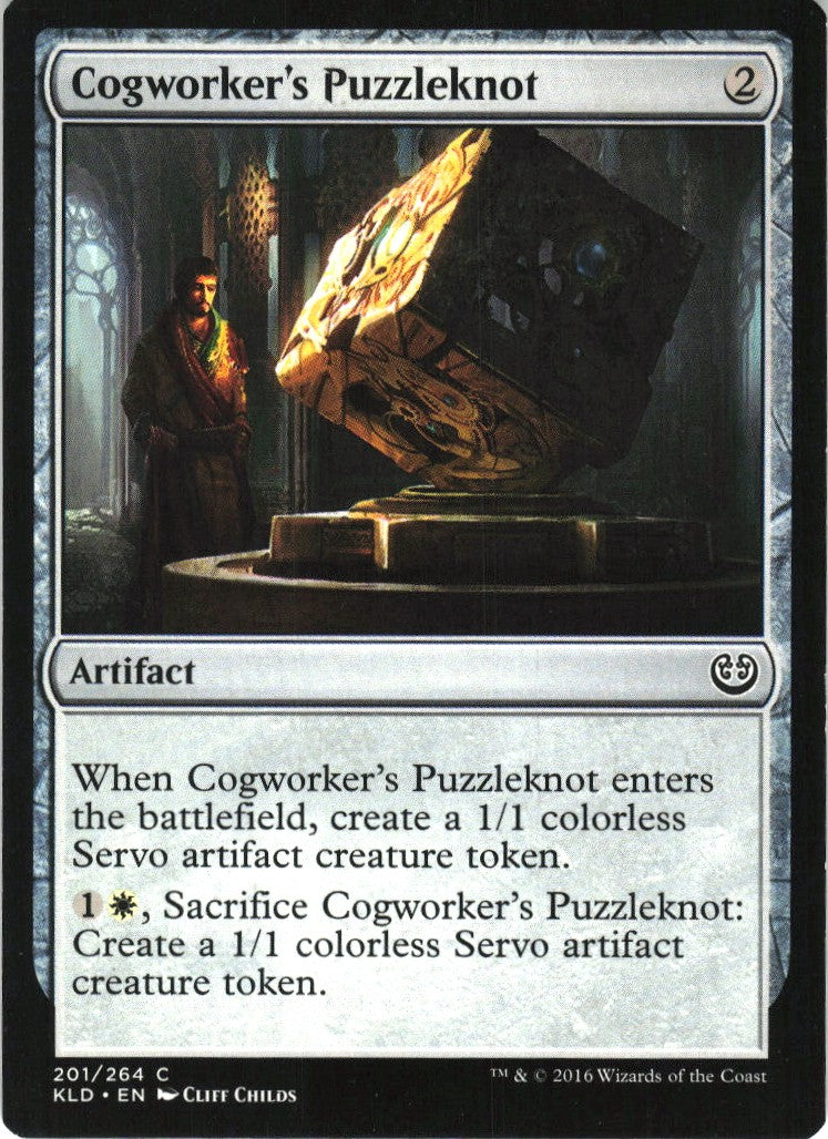 Cogworker's Puzzleknot #201 NM