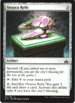 Orazca Relic #181 NM