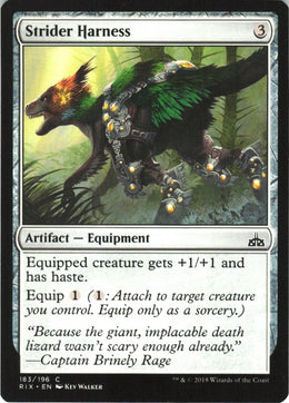 Strider Harness #183 NM