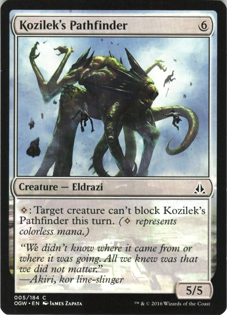 Kozilek's Pathfinder #5 NM