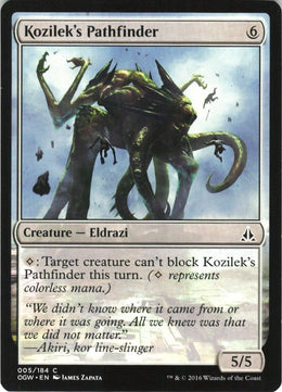 Kozilek's Pathfinder #5 NM