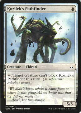 Kozilek's Pathfinder #5 NM