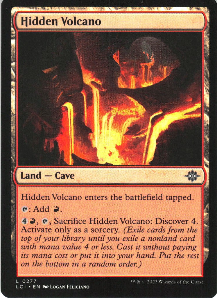 Hidden Volcano #277 NM