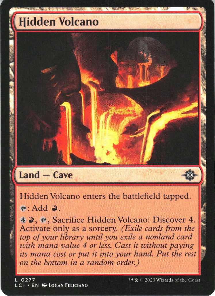 Hidden Volcano #277 NM