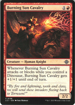 Burning Sun Cavalry #138 NM