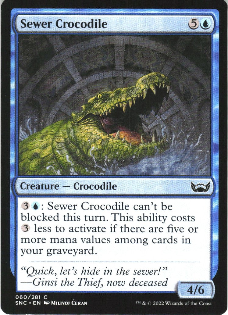 Sewer Crocodile #60 NM