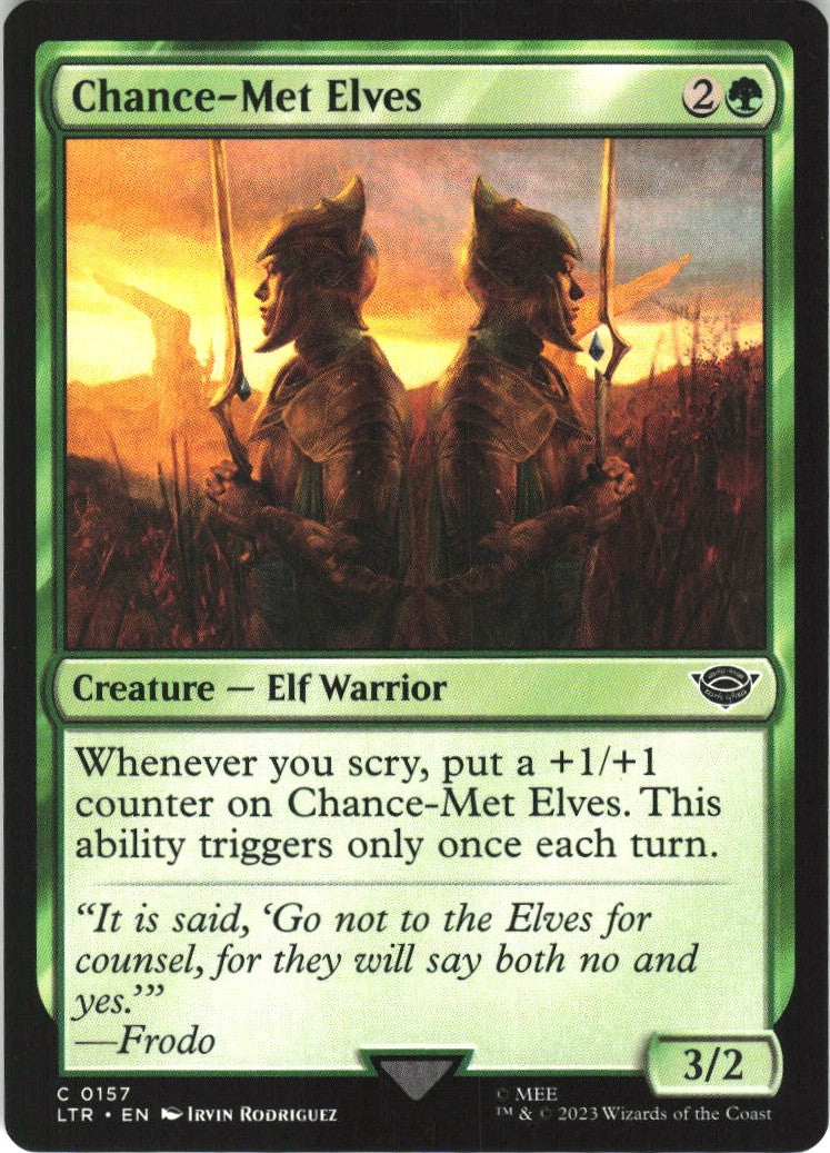 Chance-Met Elves #157 NM
