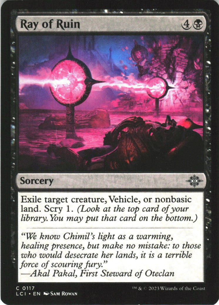 Ray of Ruin #117 NM