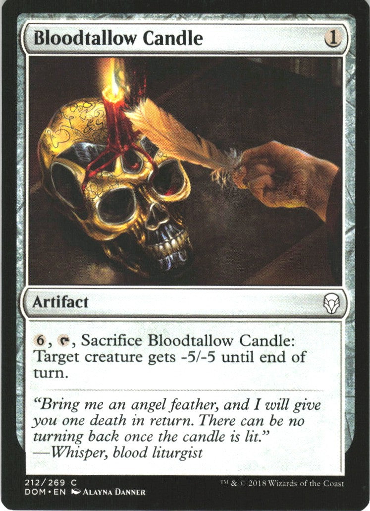 Bloodtallow Candle #212 NM