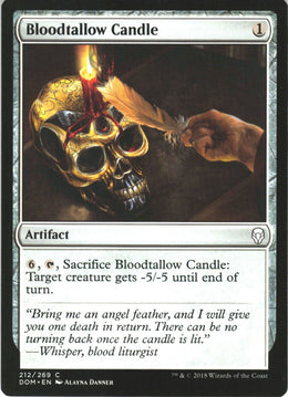 Bloodtallow Candle #212 NM